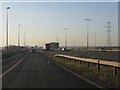 M62 motorway - joining westbound at junction 8