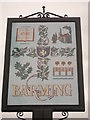 Barming Village Sign (Close-up)