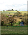 The A1071 road east of Hintlesham