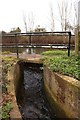 Overflow sluice at Kidlington Green Lock