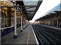 Eastbound Platform of Warrington Central Station