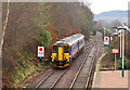 Train approaching Spean Bridge station