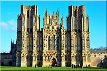 ST5545 : Wells Cathedral by Mr Eugene Birchall