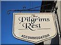 The Pilgrims Rest sign