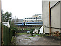 View towards Ipswich railway station from Gippeswyck Road