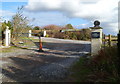 ST0574 : Entrance to New Greenway Farm near Bonvilston by Jaggery