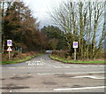 Minor road on the north side of the A48 east of Cowbridge