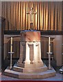 St Hilda with St Cyprian, Brockley Road, Crofton Park - Font