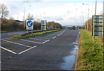 ST0174 : SE end of the Cowbridge Bypass by Jaggery