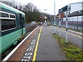 Train awaiting departure at Caterham