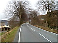 A4061 climbs out of Treherbert heading for Hirwaun