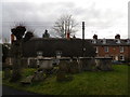 SU4250 : St Peter's at St Mary Bourne- cottages as seen from the churchyard by Basher Eyre