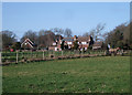 Modern houses in Upper Upham