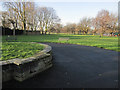 A former fountain in Newsham Park