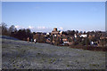 Audlem from Holmes Bank, Christmas Day 1995