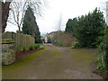 Entrance drive to three houses, Pwllmeyric