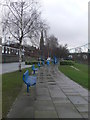 Footpath along the Mersey in Runcorn