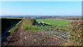 Track and bridleway west from Calver Hill