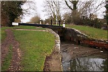 SP4912 : Kidlington Green Lock by Steve Daniels