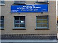 TQ3481 : Signage, Whitchapel Citizen's Advice Bureau, Greatorex Street E1 by Robin Sones