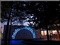 Permanent Neon Rainbow Art Installation at Heathrow Terminal 5