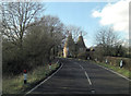 B2067 approaches The Oast House