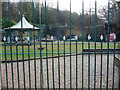 Bandstand and park within Greenfield Valley Heritage Park