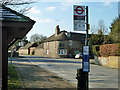 At the bus stop, Halstead