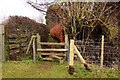 Stile on the footpath