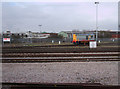 ST6072 : LNWR shunter and signage at Barton Hill Depot by Vieve Forward