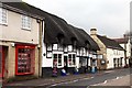 The thatched Village Stores on High Street