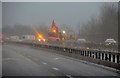 Gloucester : M5 Motorway Roadworks