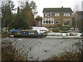 A cheerful, short narrow boat