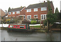 A mini narrowboat - Basingstoke canal