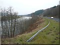 The A9 running parallel to the River Tay