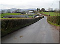 Looking west along Sluvad Road towards New Inn