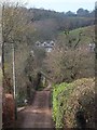 Track to Little Weston farm