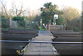 Level crossing, Walnut Tree Lane