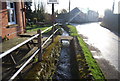 Stream outside the White Horse Inn