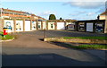 Garage artwork, Llwynu Lane, Abergavenny