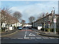 Winter view down Froghall Avenue, Aberdeen