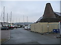 An old malt house kiln near the harbour, Aberystwyth