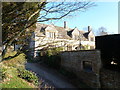 Sandford Orcas: the Manor House from the churchyard