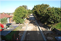 SU5803 : Fareham to Gosport BRT - View from Gregson Avenue Bridge (36) by Barry Shimmon
