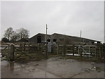 SP5981 : Barns near Top Barn Farm by Ian S