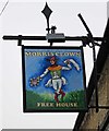 The Morris Clown (2) - sign, High Street, Bampton, Oxon