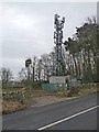 NY8891 : Mobile phone mast by Oliver Dixon
