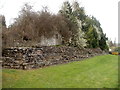 Part of the ancient Roman east wall, Caerwent