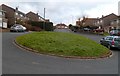 Turning circle at the far end of Arlington Close, Malpas, Newport