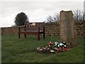 Grave and walled memorial ground